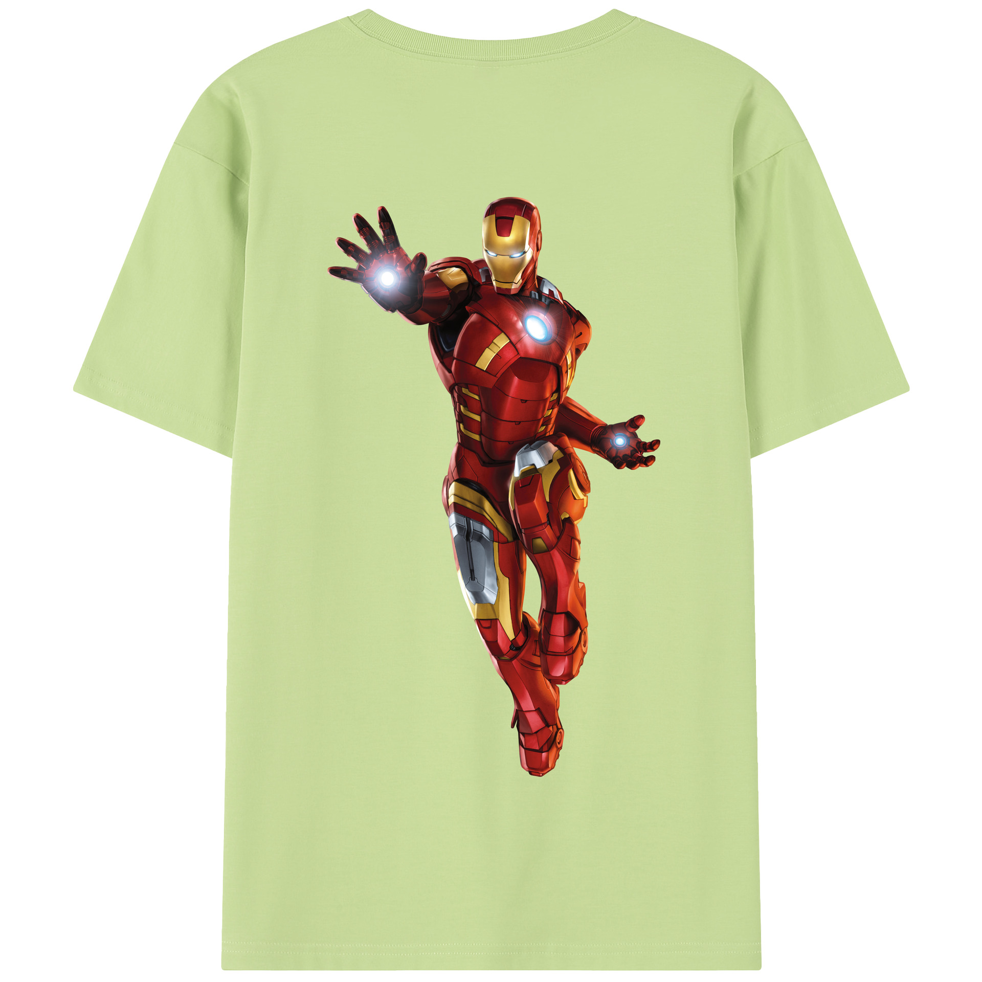 （画像用） アベンジャーズ The Avengers 綿100％半袖Tシャツ（背面プリント）